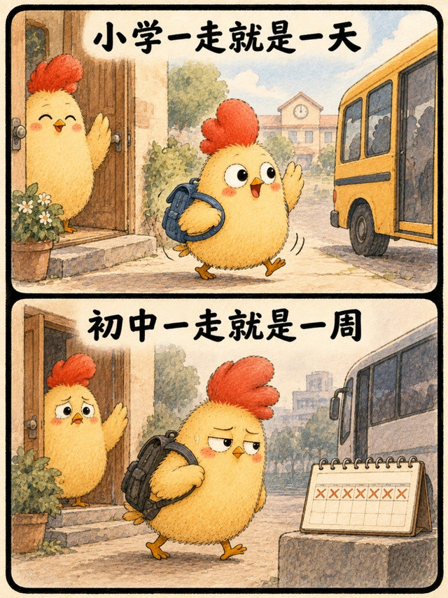 看完直接破防…越长大离家越远是真的😭