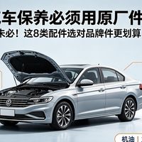 汽车保养必须用原厂配件?其实这8类配件选择品牌件更划算!