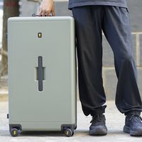 颜值与实力并存｜地平线8号大旅行家28寸绿色行李箱实测测评