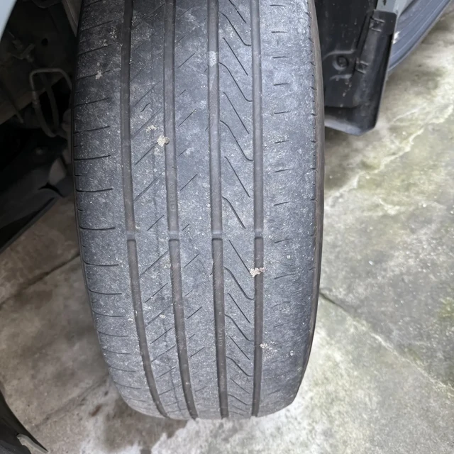 钛7吃胎？晒胎样本摆开：有人1.5万磨到线，有人2.8万还剩5mm