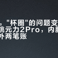 双11前，"杯圈"的问题变了：千元的心跳元力2Pro，内胆和内容是另外两笔账
