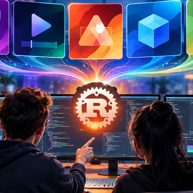 四个人重写Adobe全家桶:七个应用全是Rust写的