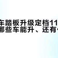 尊界刹车踏板升级定档11月：怎么升、哪些车能升、还有什么没说清