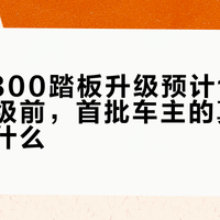 尊界V800踏板升级预计11月启动：升级前，首批车主的真实脚感说了什么