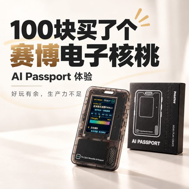 100块买了个“赛博电子核桃”，没帮我干活，倒是挺耽误干活