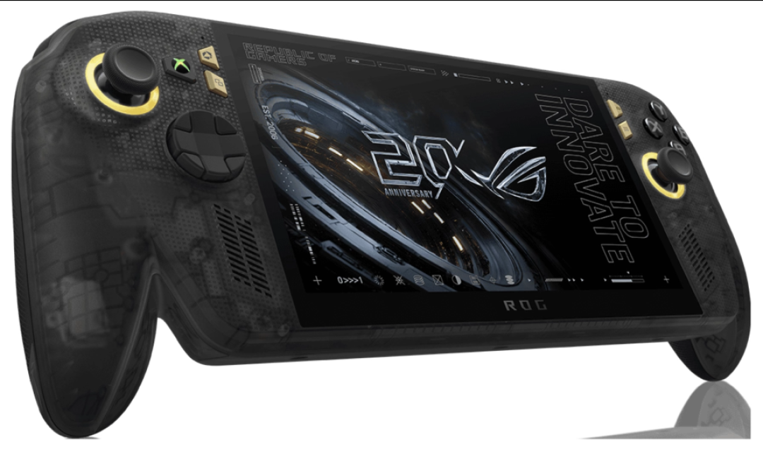 ROG 20周年掌机国行上架：9999元只为OLED屏，芯片一动不动