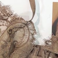 副乳外扩下垂一键搞定✅空桑青色蕾丝超薄文胸