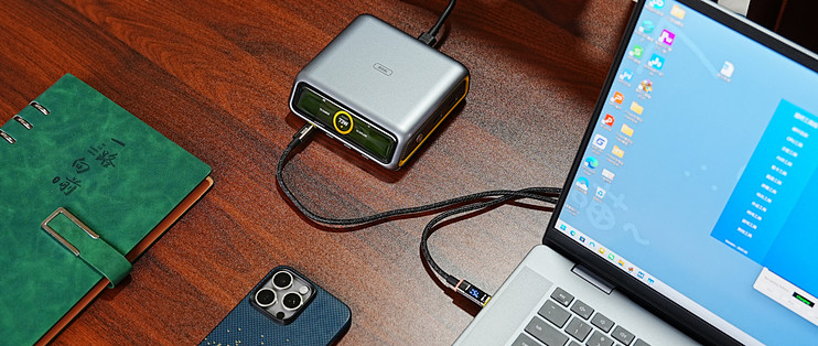 全能快充中枢-奥海280W PD3.2智能桌面充，解决所有设备充电问题