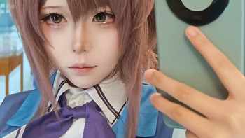 欧巴兰露丝女神✨定轴高光日抛美瞳 2 片试戴装