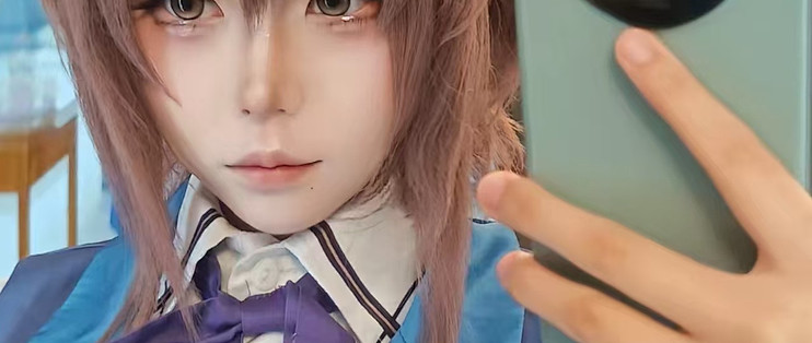 欧巴兰露丝女神✨定轴高光日抛美瞳 2 片试戴装