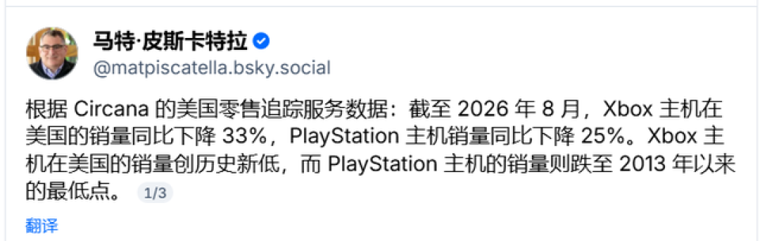 25年来最惨!PC之后游戏主机也崩了:PS5跌25%、Xbox跌33%