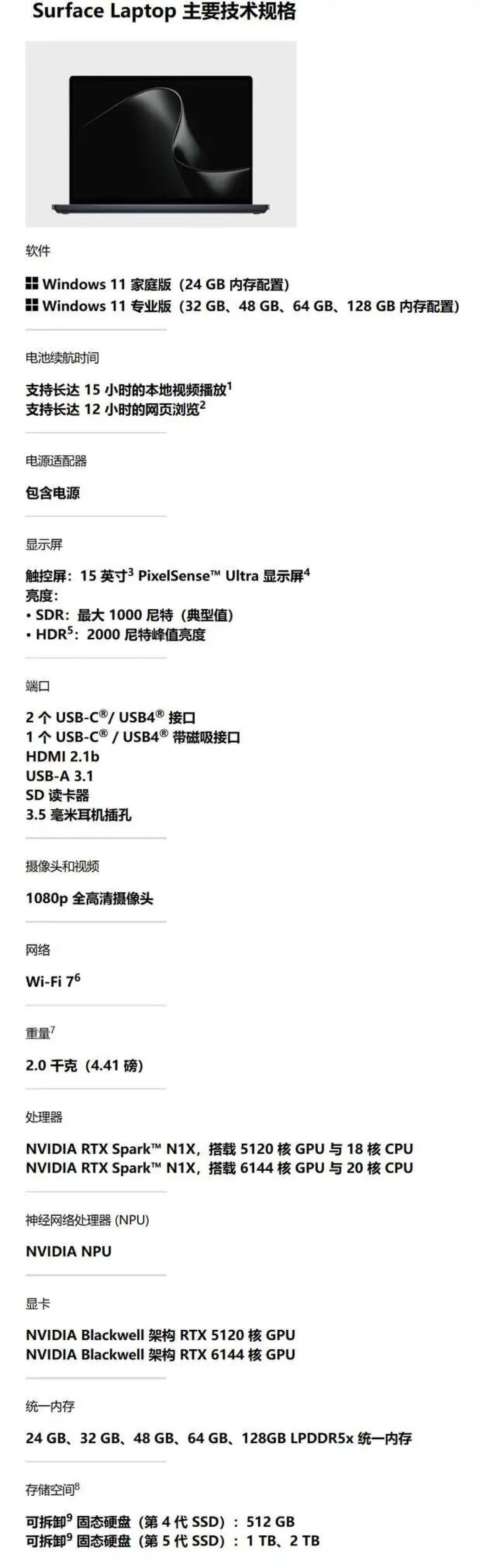 比苹果快6.2倍！微软发布史上最先进Windows笔记本：看完价格劝退了