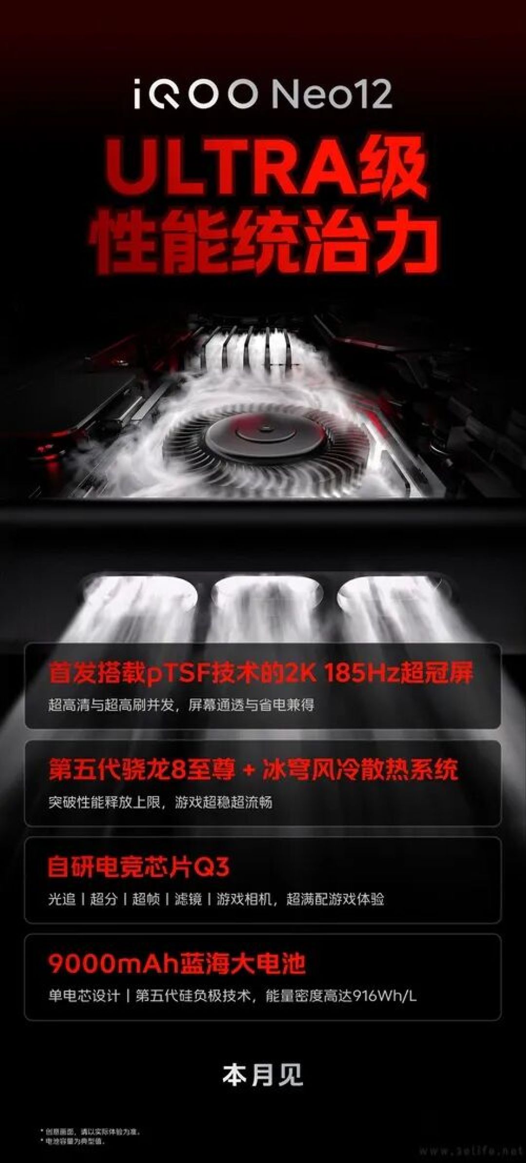 iQOO Neo12配置揭晓，首发2K 185Hz超冠屏