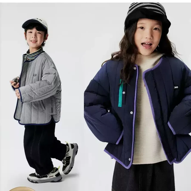 DUOLOVEMAMA 儿童棉服，秋冬宽松保暖外套