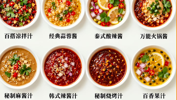 做饭不好吃的快看！这8碗万能酱汁，水煮菜都能拌香