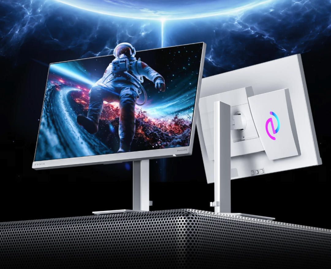 1299元拿下2K 340Hz+圆偏光护眼!飞利浦EVNIA弈威「海王星」27M4P5501U,把色彩和护眼都给你配齐了