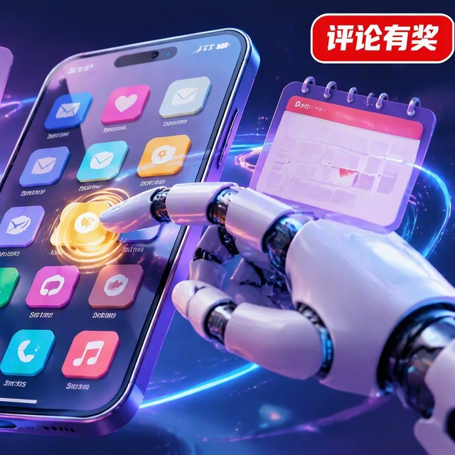 【评论有奖】#你愿意让AI代劳吗# AI替你刷手机，你敢用吗？评论聊两句赢现金