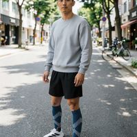 运动党无限回购的高筒压力袜！真心推荐给各位球友、跑友