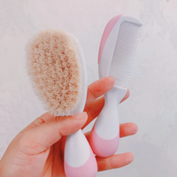 Chicco 智高婴儿羊毛梳✨新生儿软毛刷去头垢不伤头皮