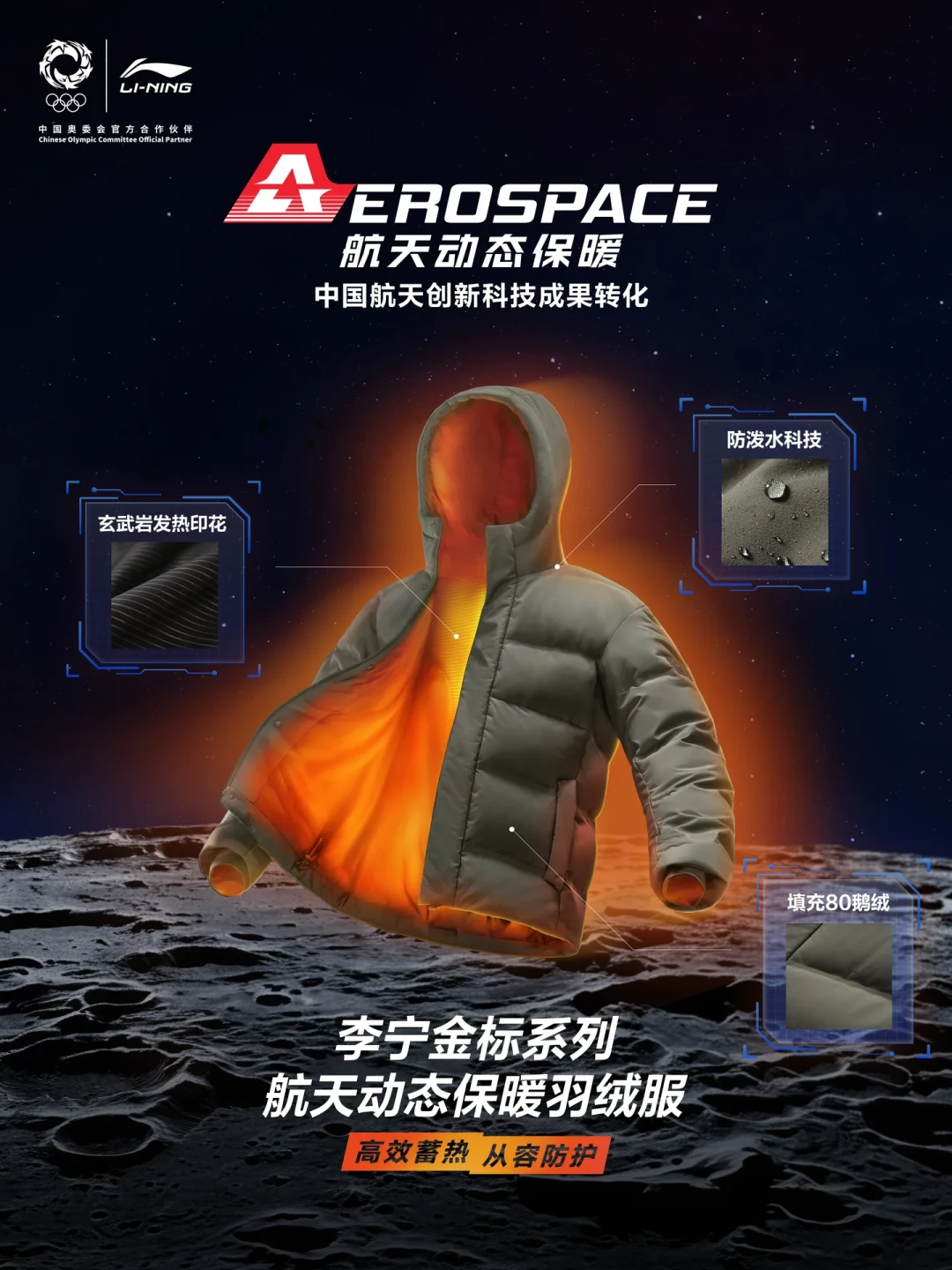 李宁羽绒服双11选购：先看懂吊牌绒子含量避开羽毛门，暖舱、火锅、航天棉羽四条线按场景挑，10月15日第一波再蹲价