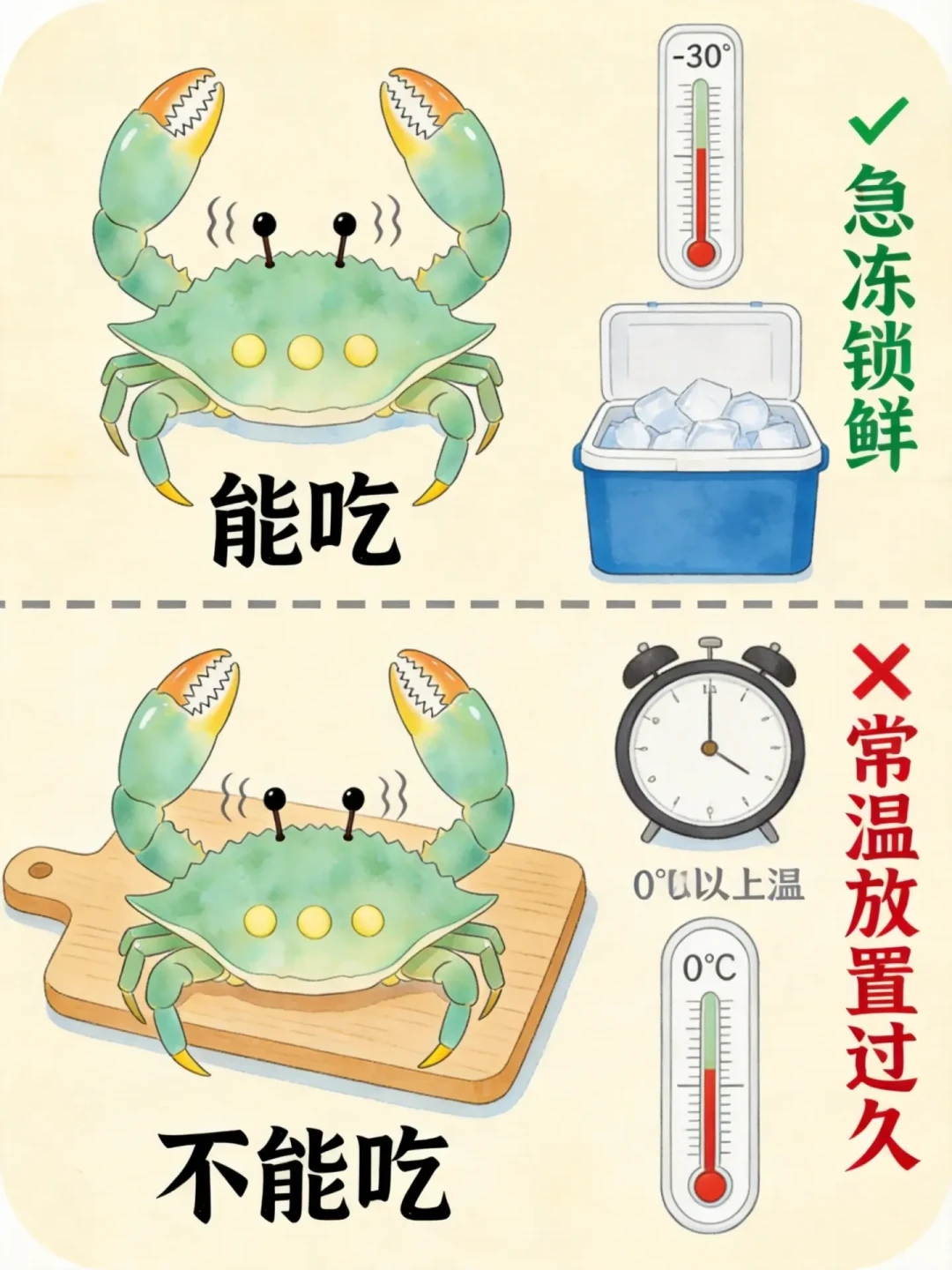 螃蟹越死越毒是真的吗?这话只对一半:10月买蟹,先别交