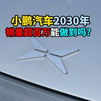 小鹏汽车2030年销量超百万能做到吗?