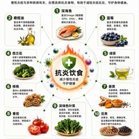 十种抗炎食物与饮食原则