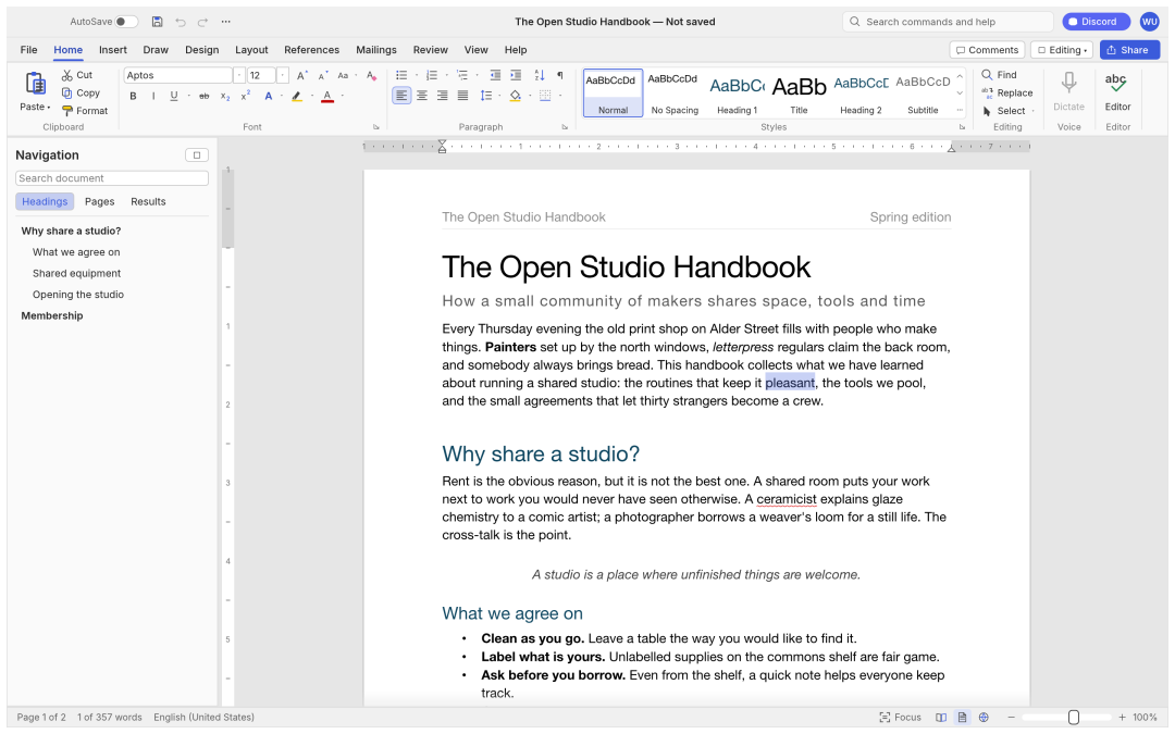 把Adobe逼出冷汗的团队盯上了Office:Word/Excel/PPT被Rust重写,微软365的续费该退吗?