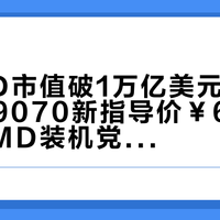 「AMD市值破1万亿美元」撞上「RX 9070新指导价¥6299」：AMD装机党，今晚8点付定金前，先把涨价、换代、保价这三本账对完