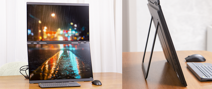 4K、27英寸双屏多模态，这才是显示器中的生产力之王！