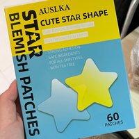 AUSLKA 星星痘痘贴✨水胶体日夜净痘贴遮瑕可上妆