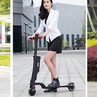 折叠只有键盘大小??这台滑板车有点东西