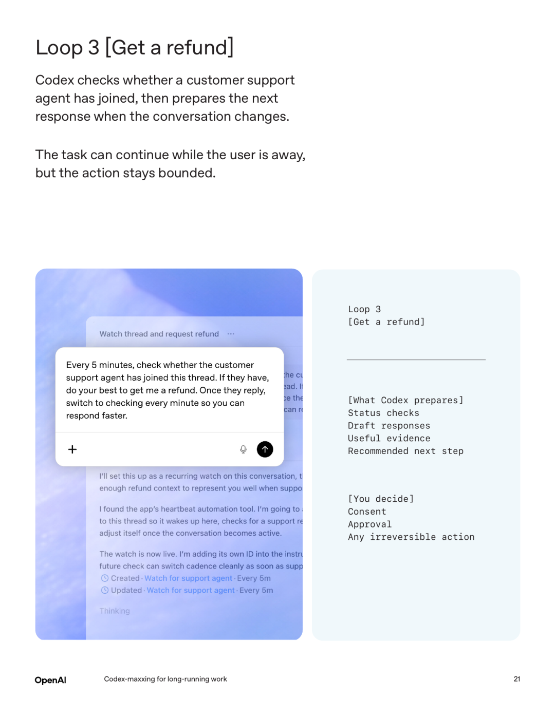 Get a refund loop 页面