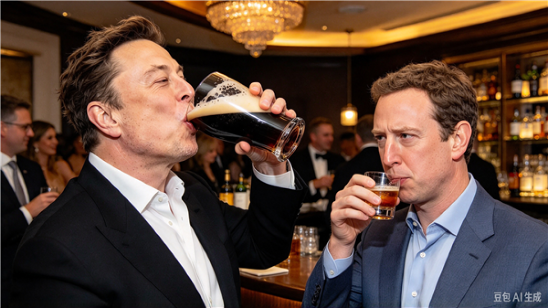 科技大佬谁酒量最好？马斯克能喝3品脱、扎克伯格一口皱眉