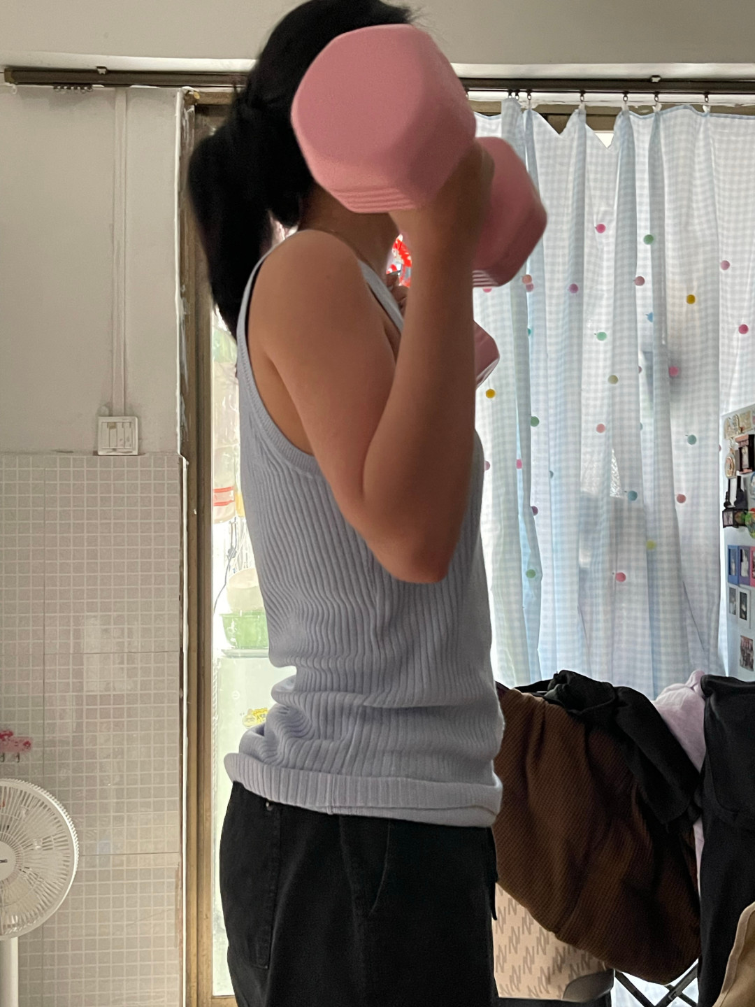 百万人围观的瘦手臂跟练：练哪瘦哪是假的，但这半小时真没白练