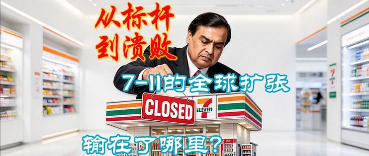 从标杆到溃败：7-11的全球扩张，输在了哪里？