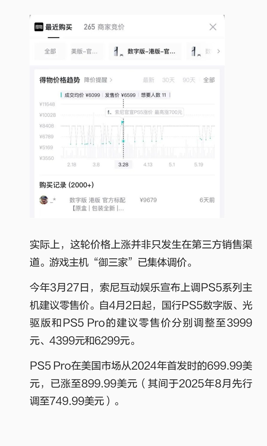 PS5 Pro当年卖6660，现在值1万4：双11前夕，别替GTA6交溢价单
