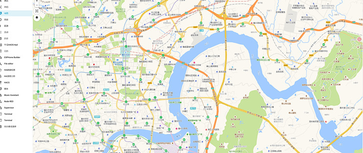 把Homeassistant地图换成国内地图