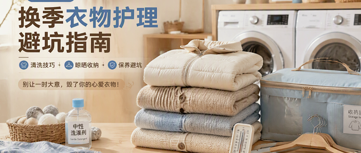 一件羽绒服干洗一次掉 30% 蓬松度？换季衣物护理的五个大坑