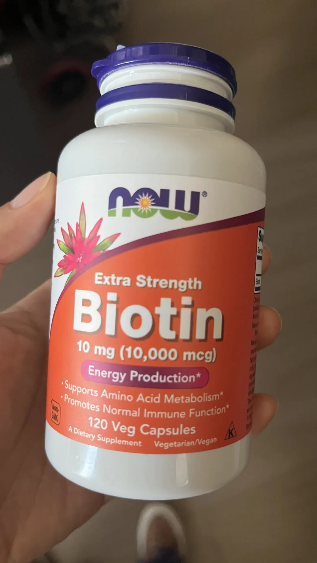 生物素还没帮你长出头发，可能先骗过了你的体检报告：双11囤NOW这瓶的人，先看完三条账