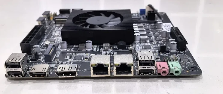 先天all in one主板！6W低功耗DDR4内存，双2.5G网口+双M2+SATA