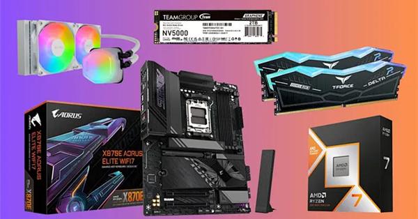 比单买省2414元！AMD 9800X3D最强游戏U捆绑套装上架：仅7844元