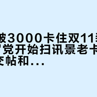 5060破3000卡住双11装机，"过渡卡"党开始扫讯景老卡：1360的成交帖和一身坑，先把全损账算完再拍板