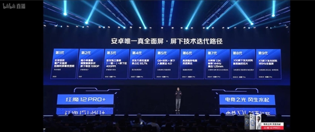 红魔12 Pro+发布:安卓唯一真全面屏旗舰 6499元起