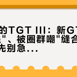 699欧的TGT III：新GT盘扭矩"倒退"、被圈群嘲"缝合怪"，双十一先别急，把三笔账算清