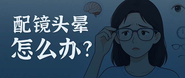 新配眼镜戴上头晕？别慌！三步教你分清是适应还是配错了