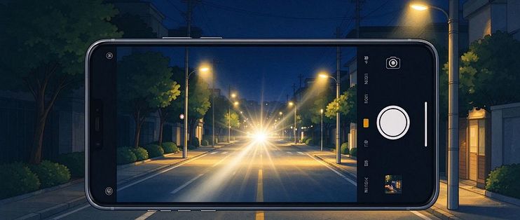 手机夜景模式，为什么晚上也能拍得又亮又清楚？