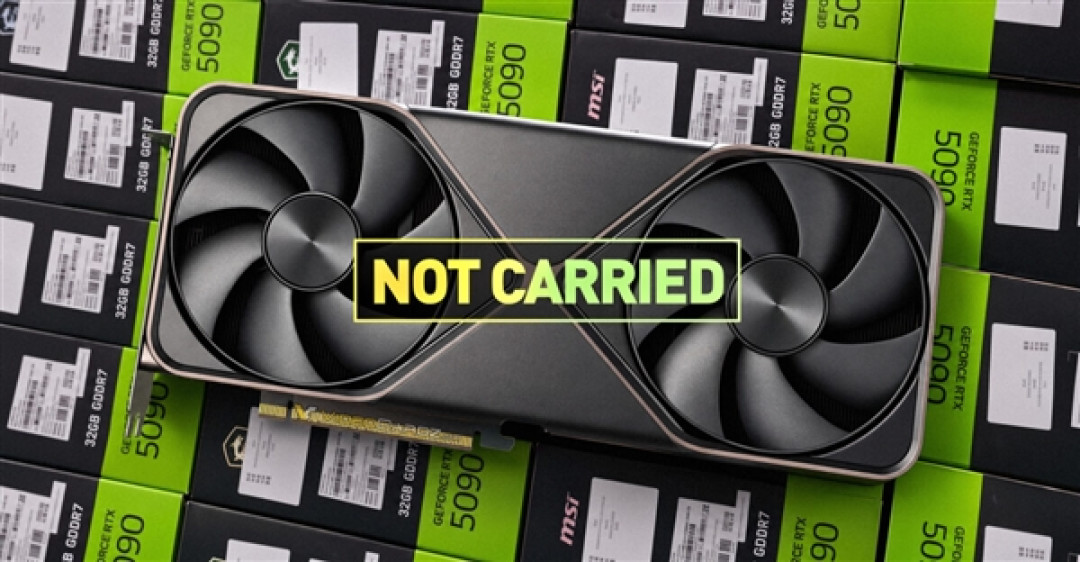 这次真的买不到了!美国零售商全面下架RTX 5090:缺货变停售