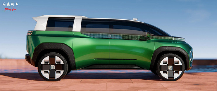 是MPV、也是SUV、还是皮卡，菲亚特发布最野概念车Multipla