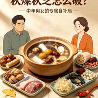 秋燥秋乏怎么破？中年男女的专属“回血”食补局